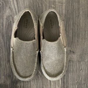 Boys crocs slip on loafer